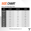 Size Chart for Men's Off Field Wear Polo