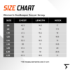 Women's Goalkeeper Soccer Jersey_Size Chart