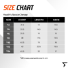 Size Chart for Youth's Soccer Jersey