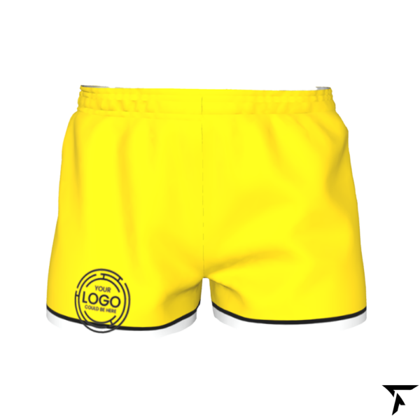 Basketball Shorts for Women - Yellow