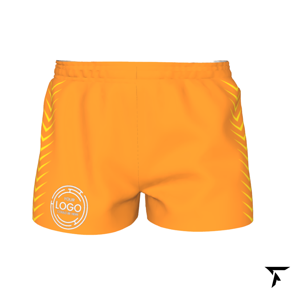Basketball Shorts for Women - Orange