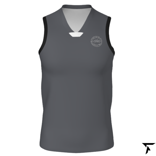 Men's Basketball Training Singlet - Gray