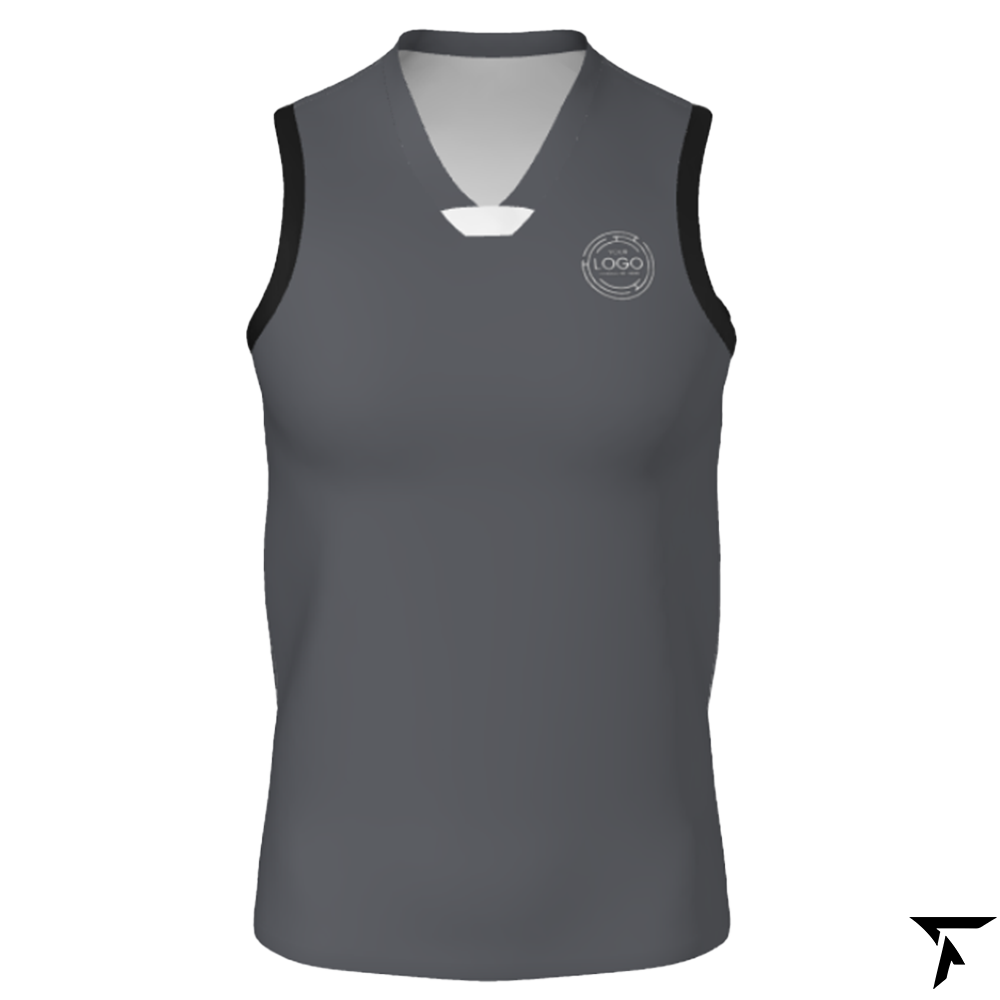 Men's Basketball Training Singlet - Gray