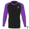 Basketball Warm Up Shirts - Purple and Black