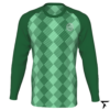 long sleeve shirts for basketball- Green