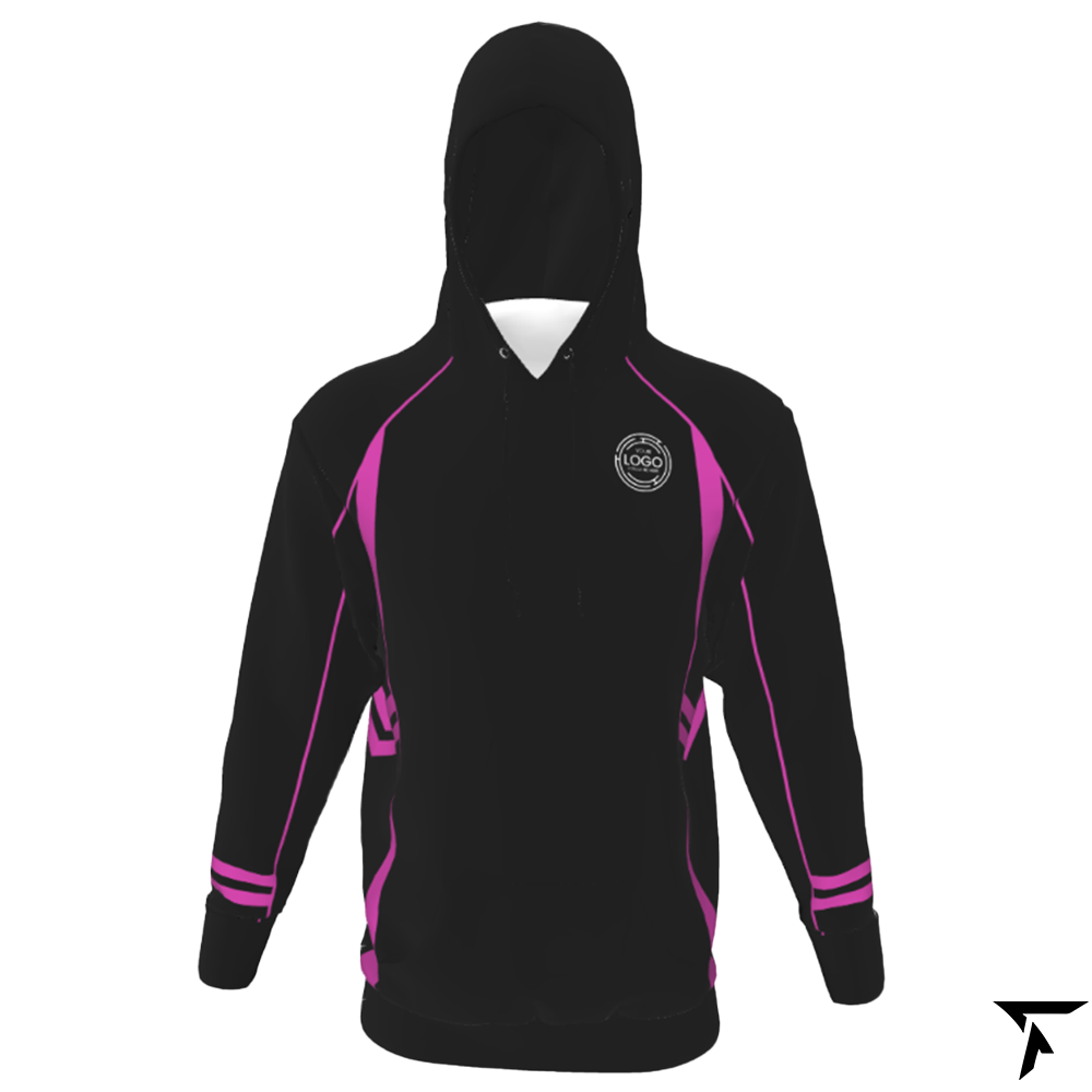 Custom Hoodie for Women - Black and Purple