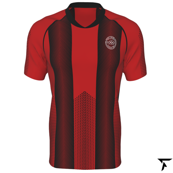 Custom Soccer Tops - red