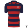 Custom Soccer Tops - red and dark blue