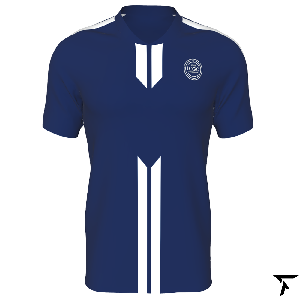 Custom Soccer Tops - blue