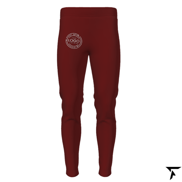 Custom Tracksuit Pants - Maroon