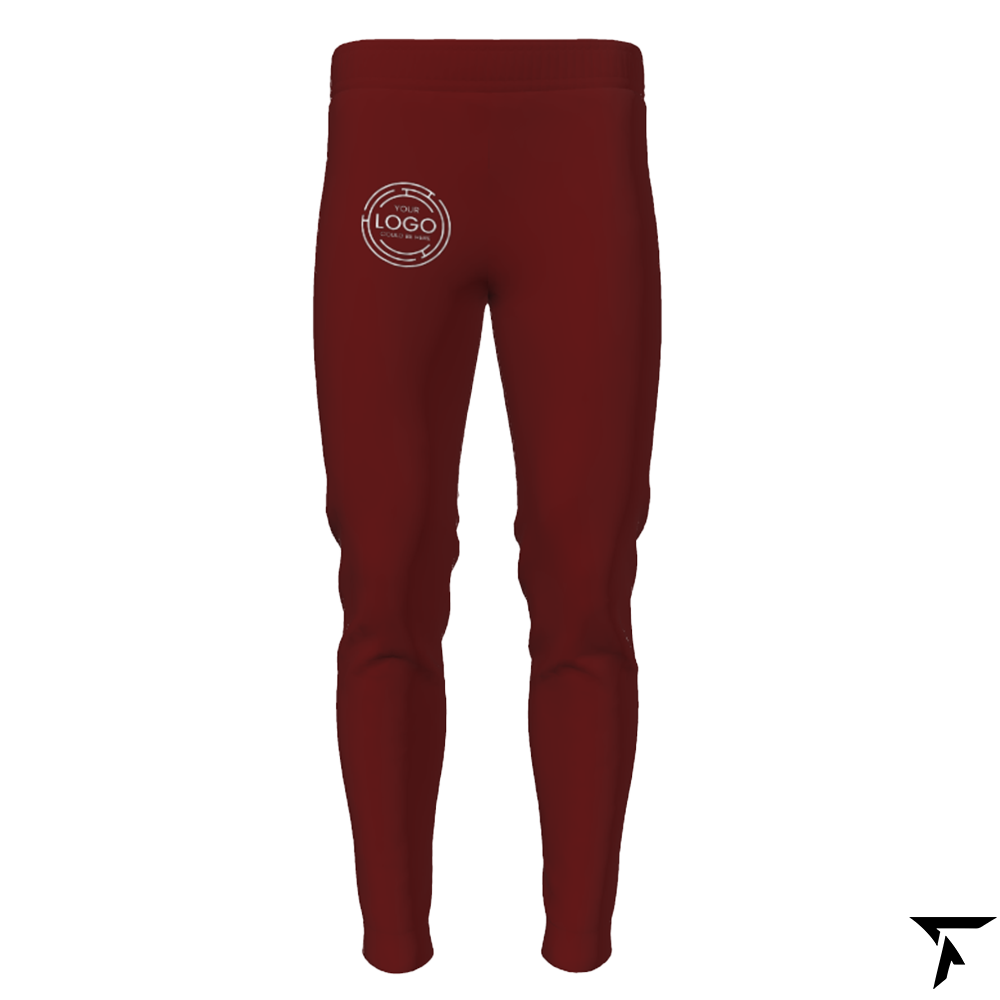 Custom Tracksuit Pants - Maroon