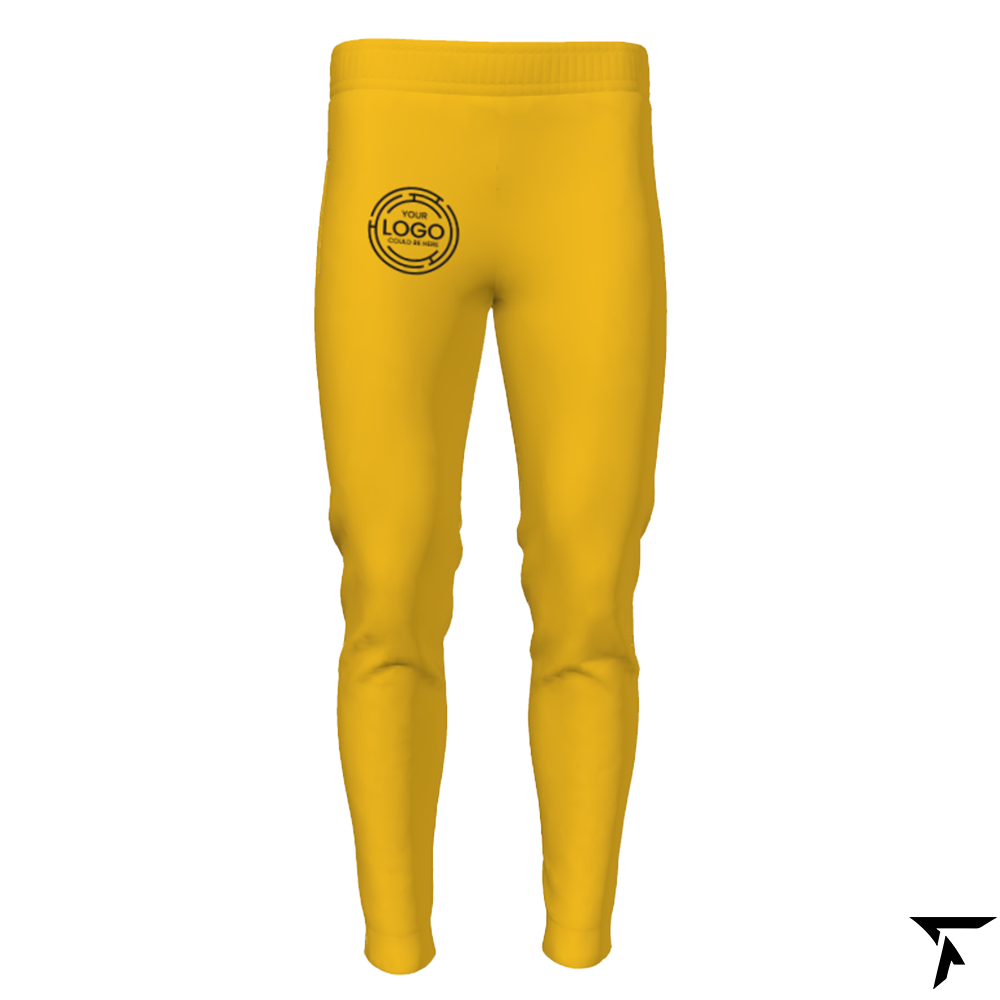 Custom Tracksuit Pants - Yellow