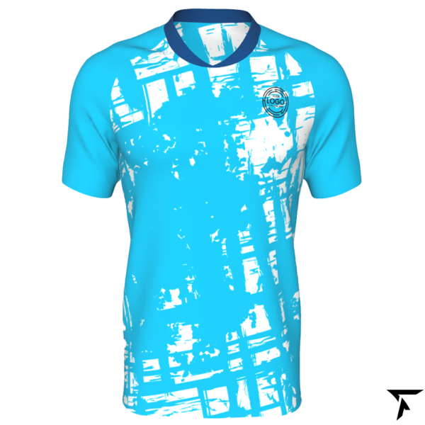 Customisable Soccer Jerseys - Light Blue