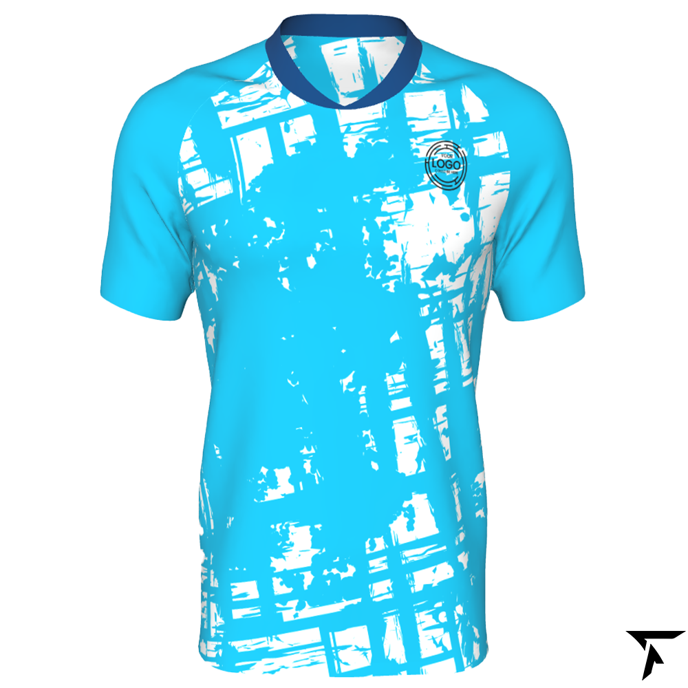 Customisable Soccer Jerseys - Light Blue