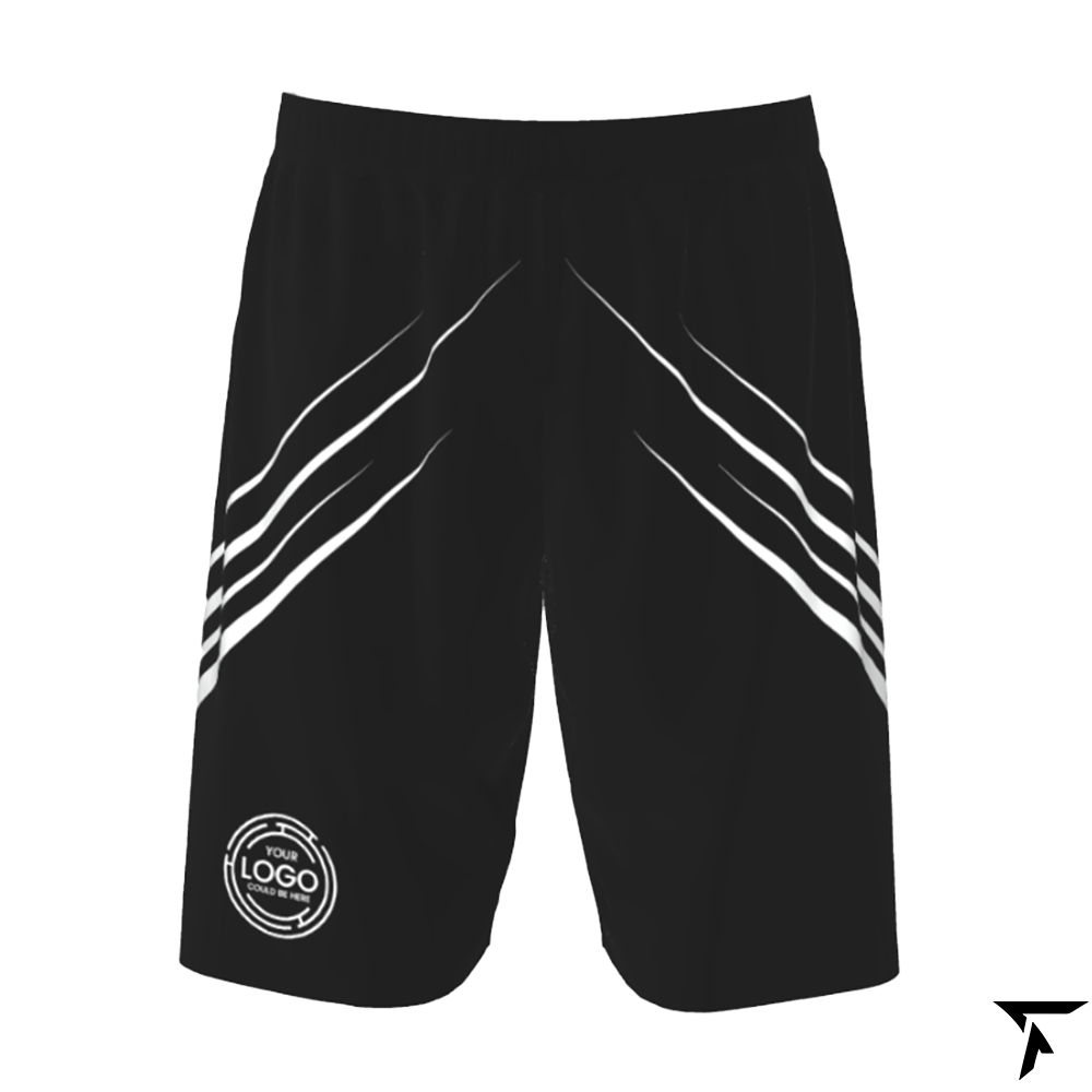 Customizable Basketball Shorts - Black