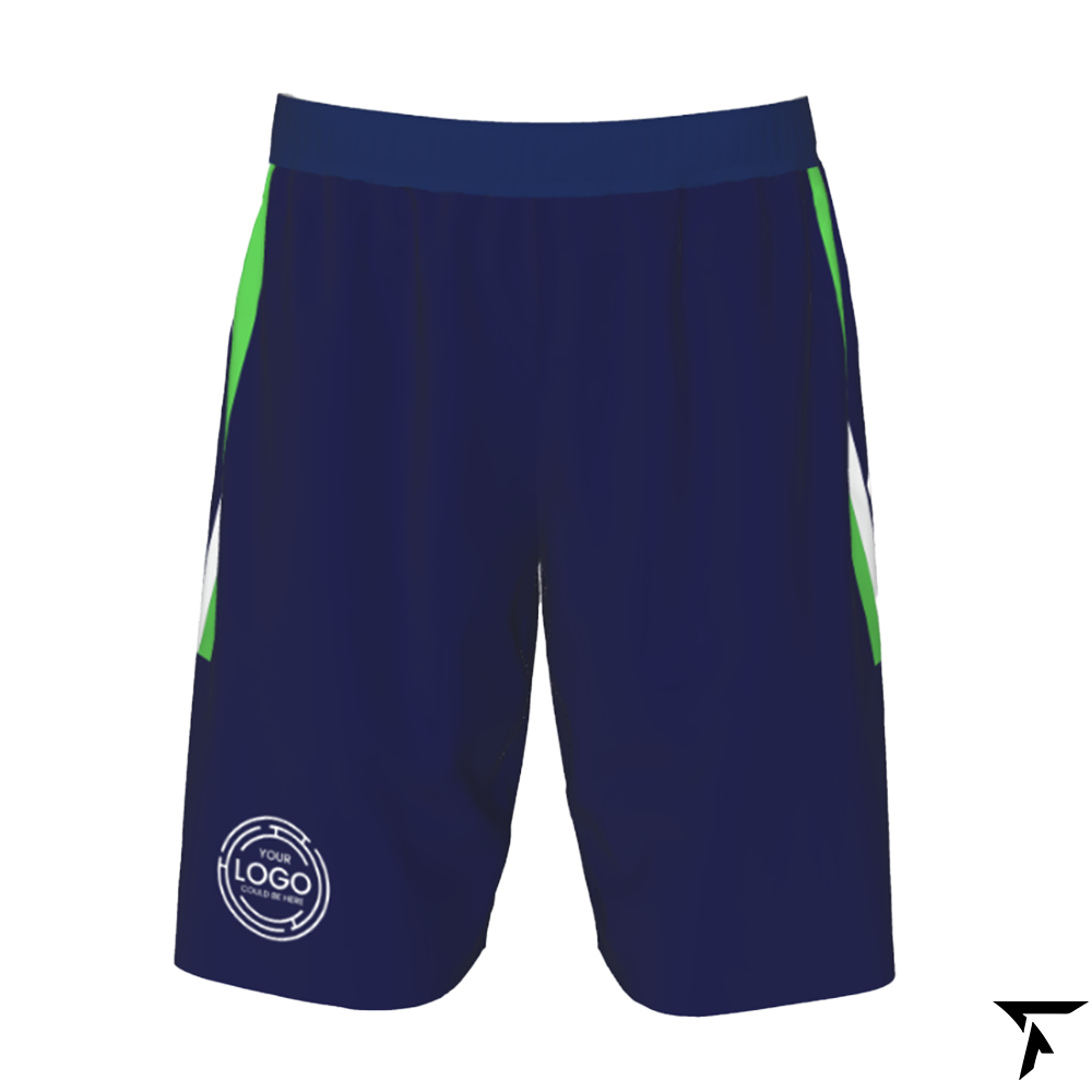 Customizable Basketball Shorts - Blue