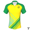 Customizable Polo Shirt - Yellow and Green