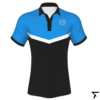 Customizable Polo Shirt - Blue, White and Black