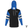 Hoodie for Youth - Black, Blue and White