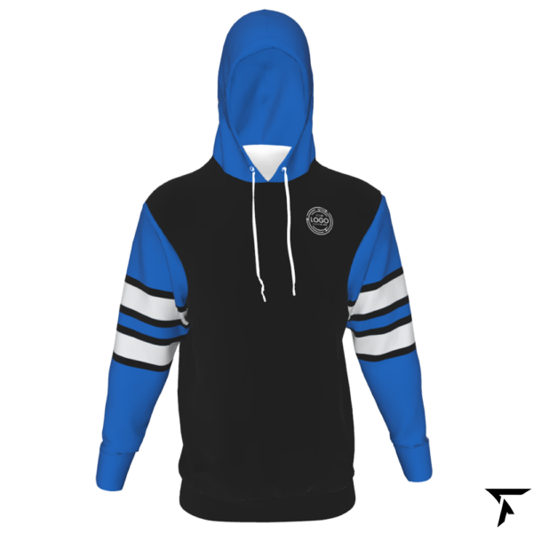 Hoodie for Youth - Black, Blue and White