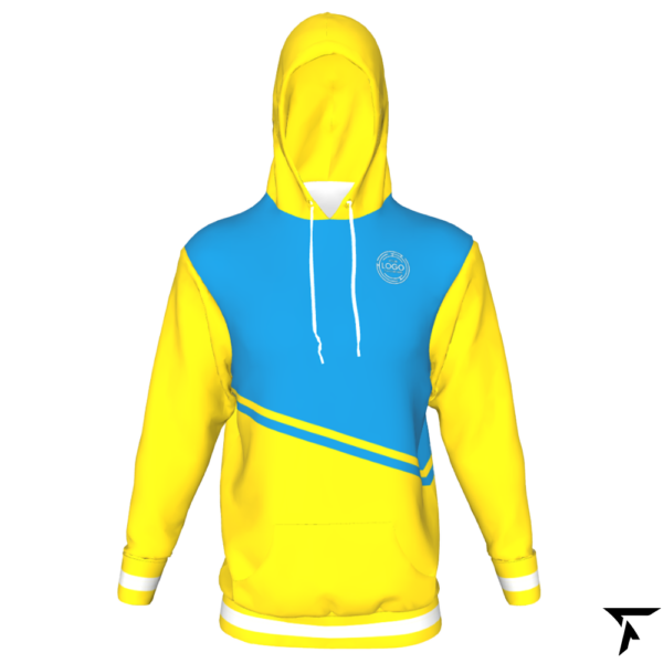 Hoodie for Youth - Yellow and Blue