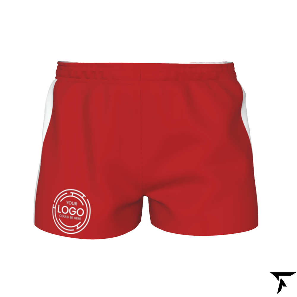 Men's Rugby Shorts - Red
