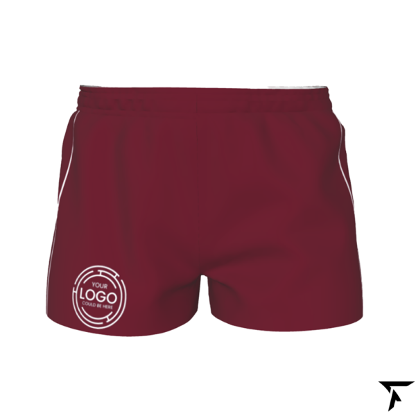 Men's Rugby Shorts - Maroon