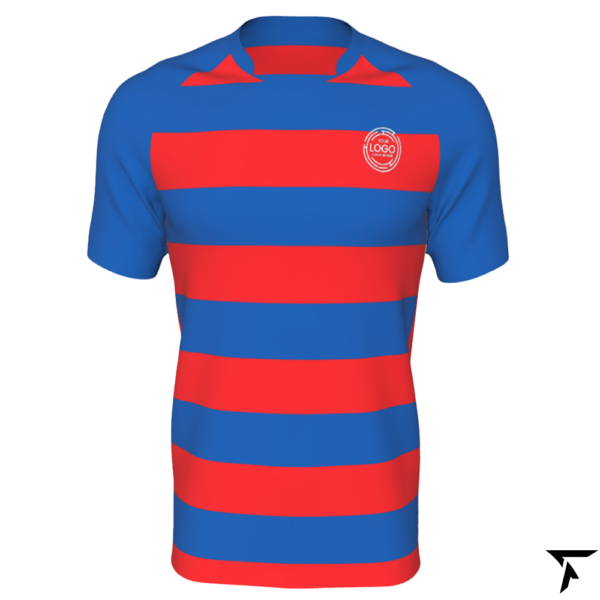 Rugby Shirt Jersey - Red and Blue