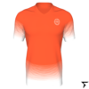 Rugby Shirt Short Sleeve - Orange and White