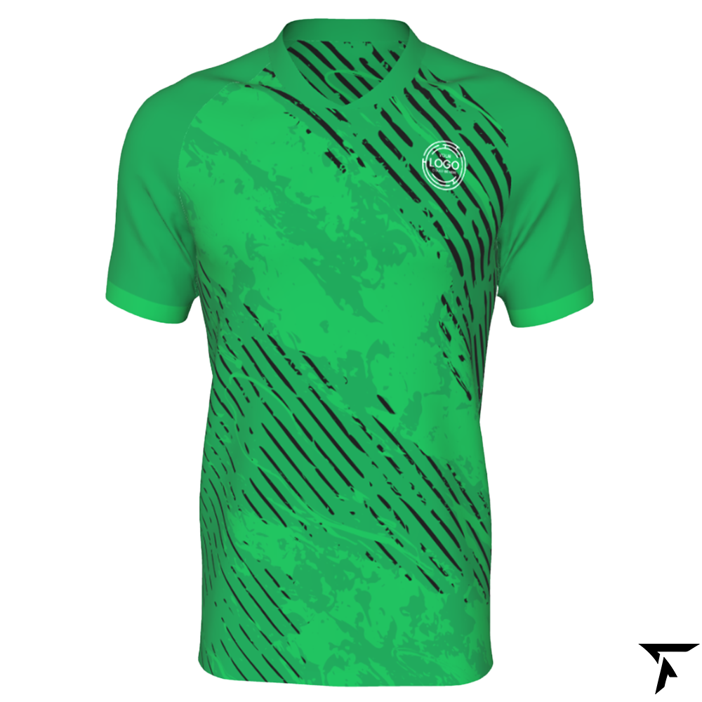 Rugby Shirt Short Sleeve - Green
