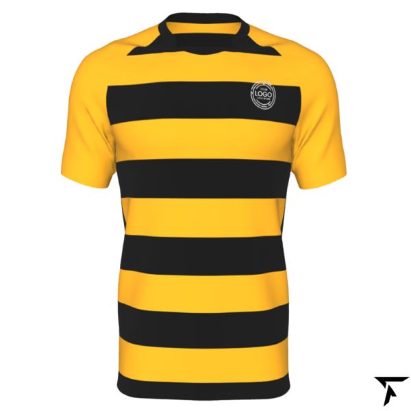 Rugby T Shirts - Yellow and Black