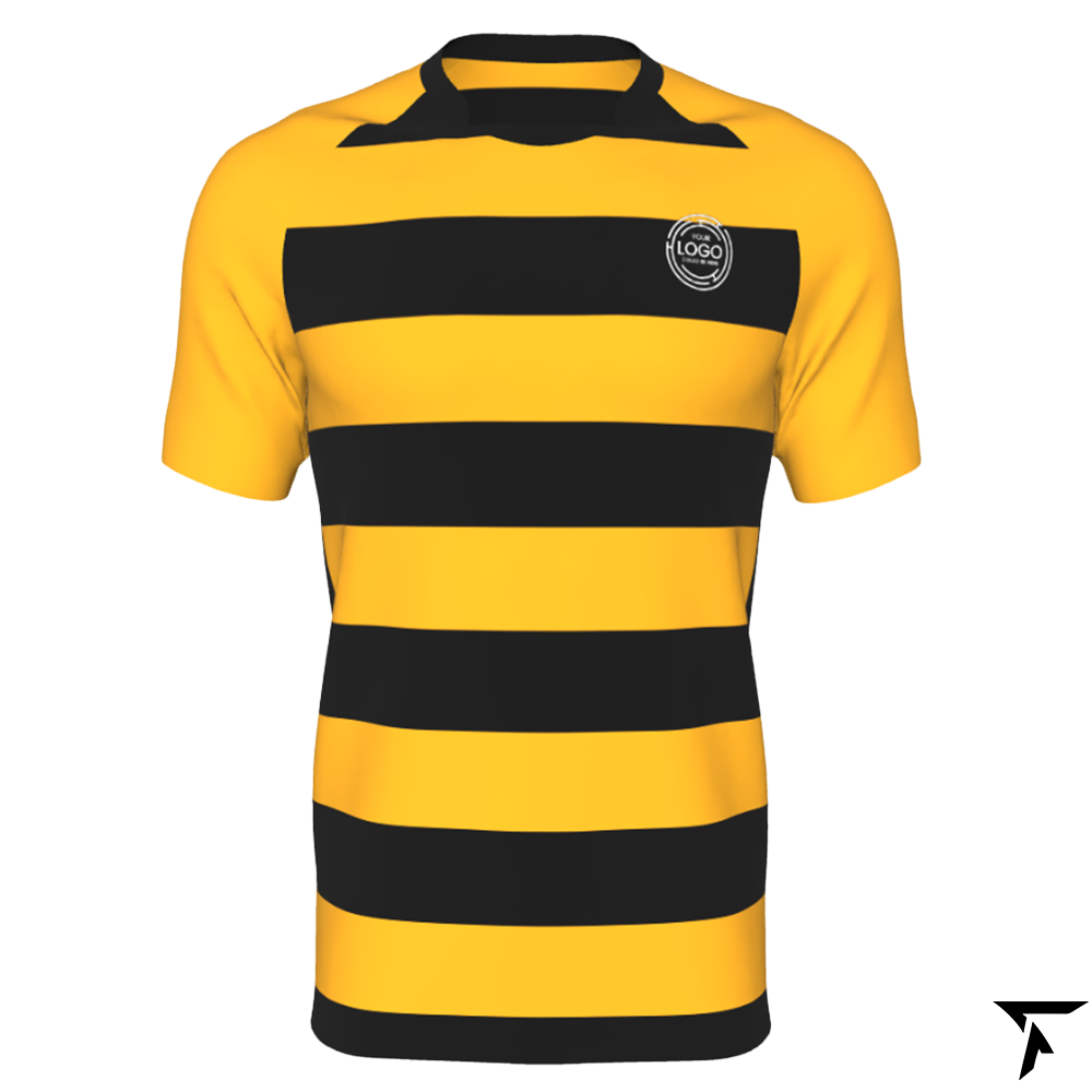 Rugby T Shirts - Yellow and Black