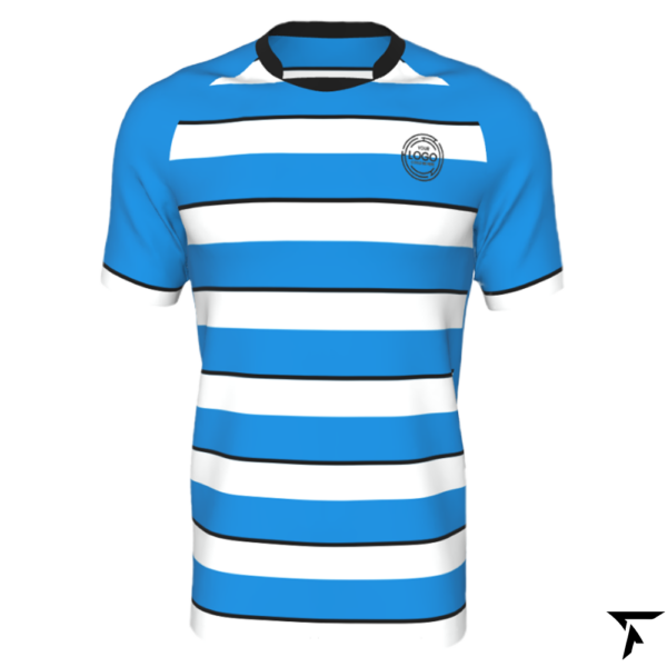 Rugby Union Jersey - Blue and White