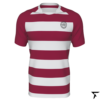 Rugby Union Jersey - Maroon and Off White