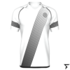 Soccer Jersey Women's - White and Black Stripes