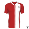 Soccer Jersey Women's - Red and White