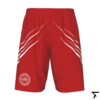 Soccer Shorts for Men - Red and White