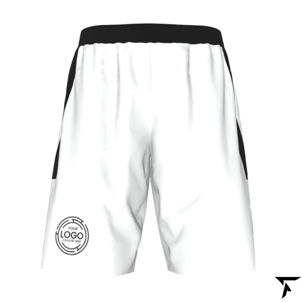 Soccer Shorts for Men - White and Black