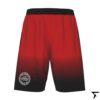 Soccer Shorts for Men - Red and Black