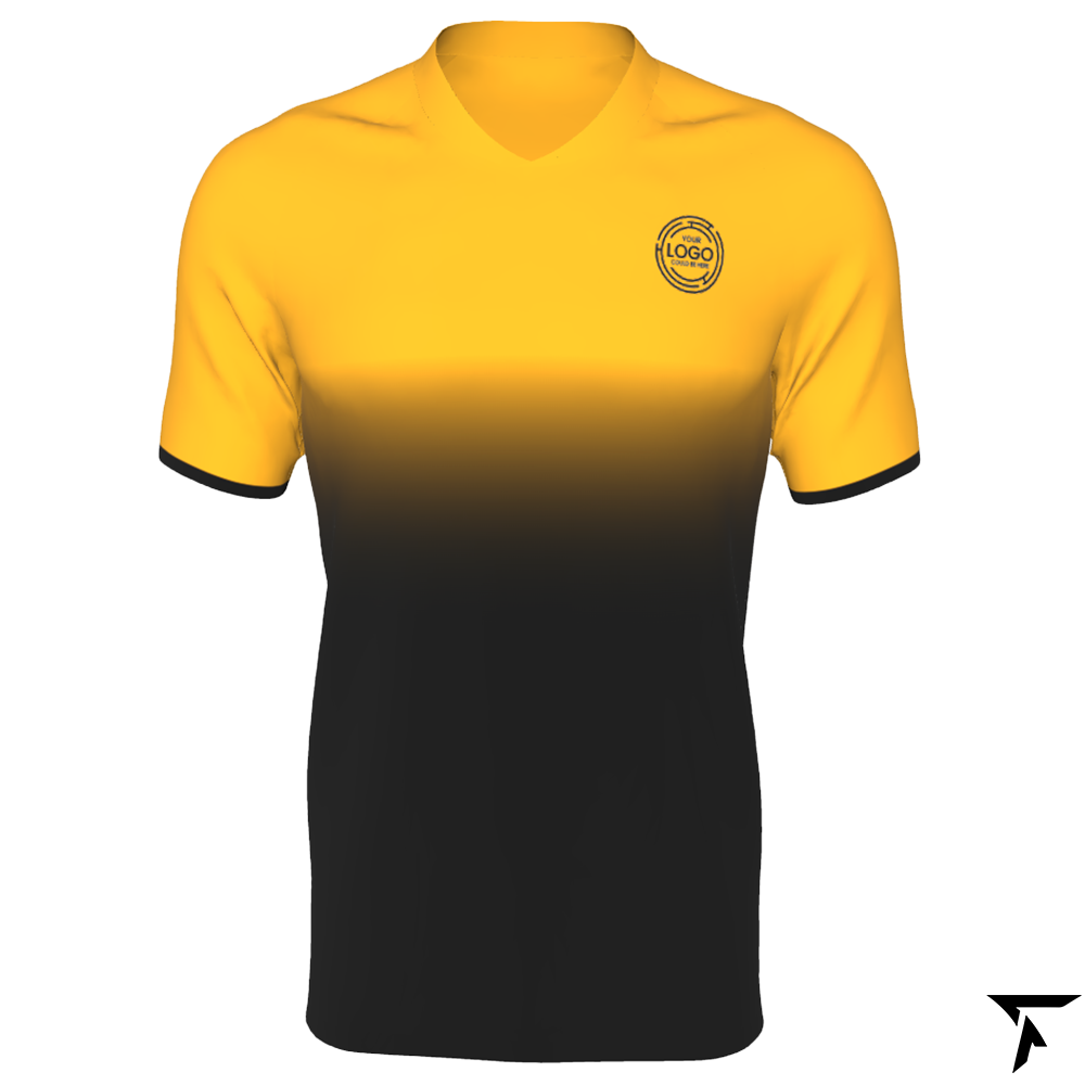 Soccer Youth Jerseys - Black and Yellow