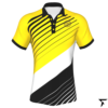 Sportswear Polo - Yellow, White and Black