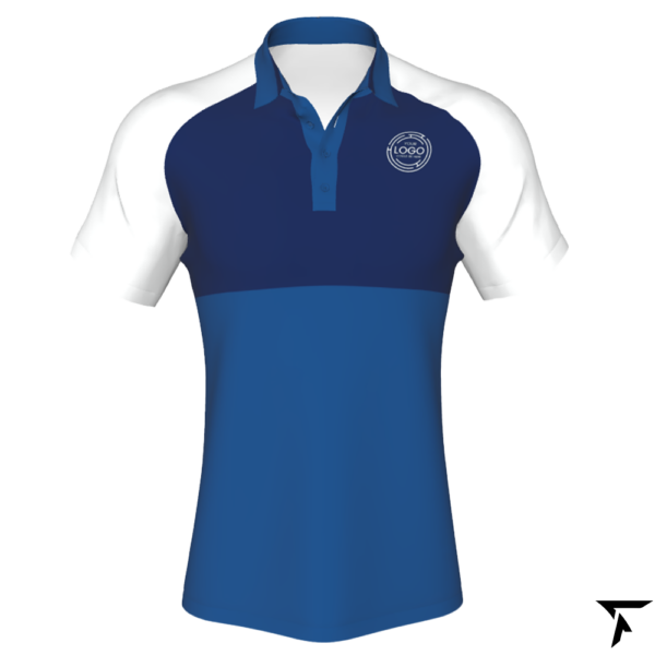 Sportswear Polo - Blue and White