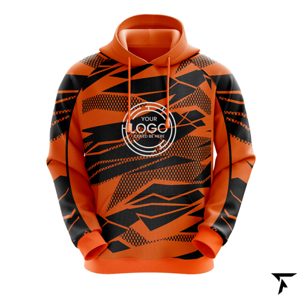 Sublimation Hoodie | Vintage Pulse Design