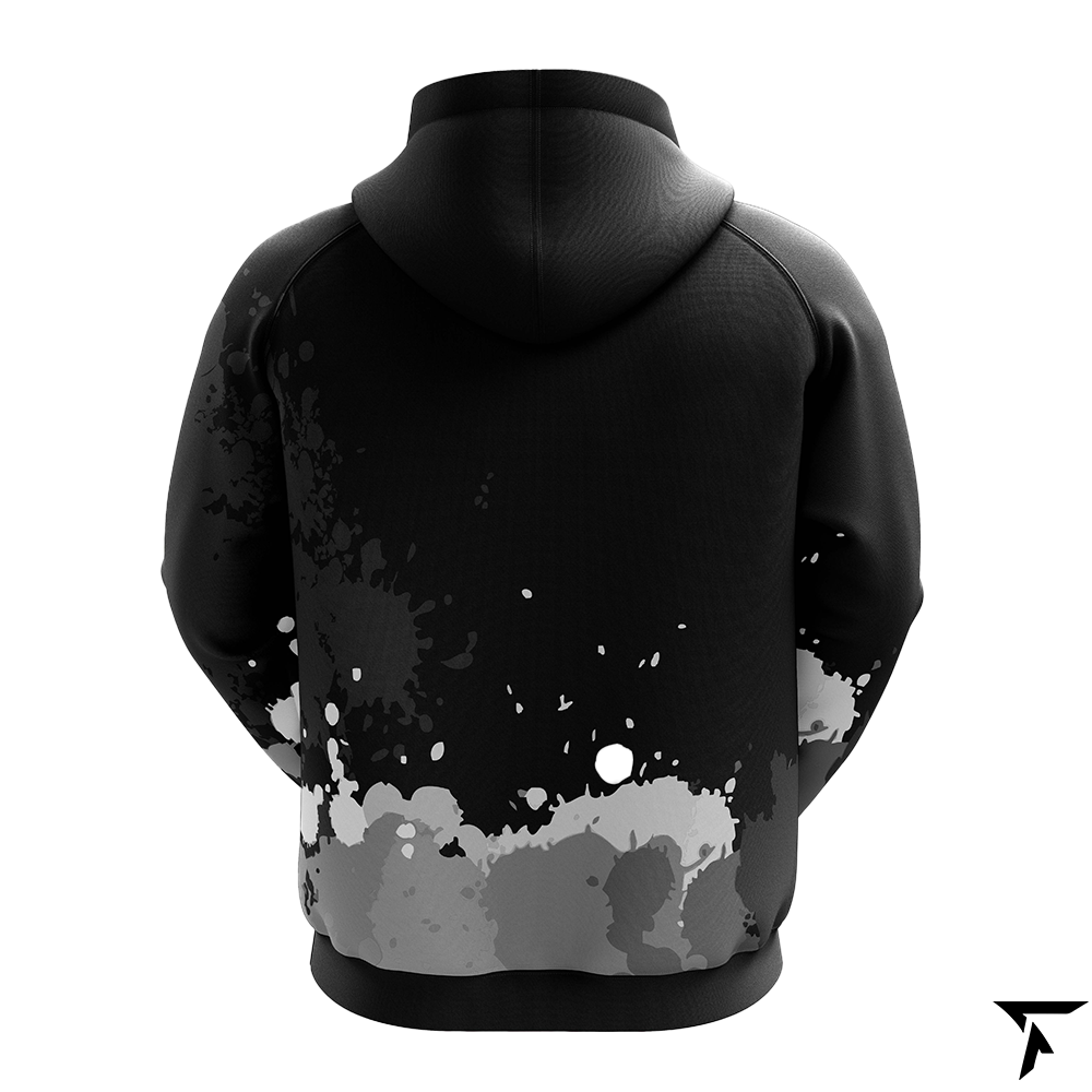 Sublimation Hoodie | Splatter Vibe Design