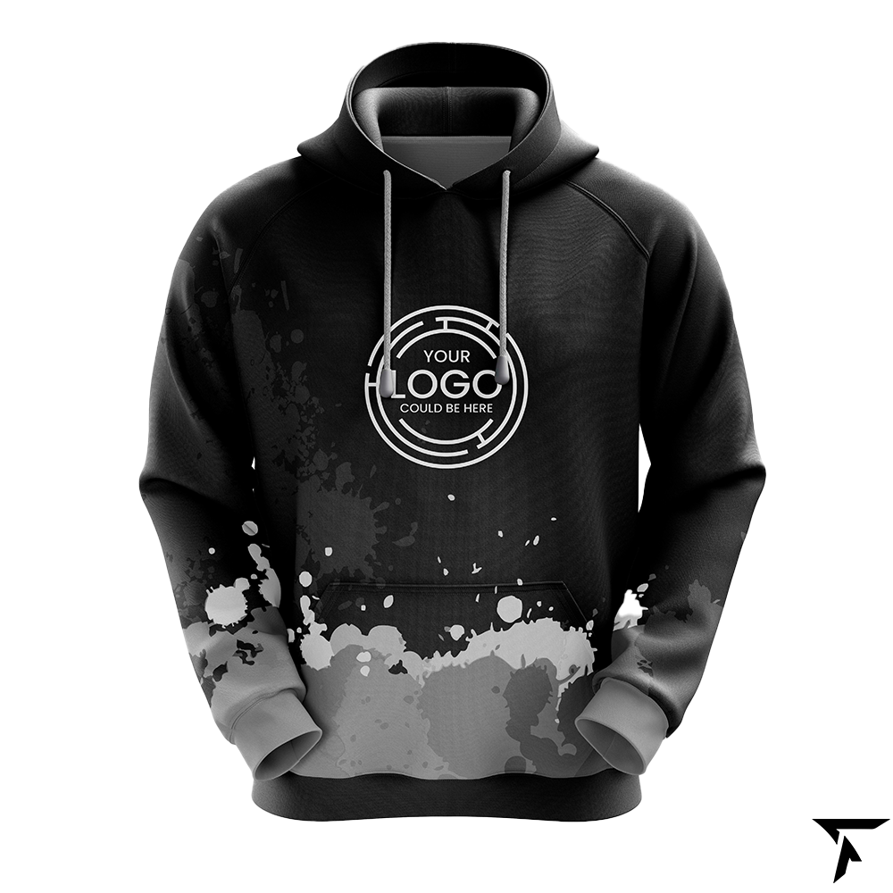 Sublimation Hoodie | Splatter Vibe Design