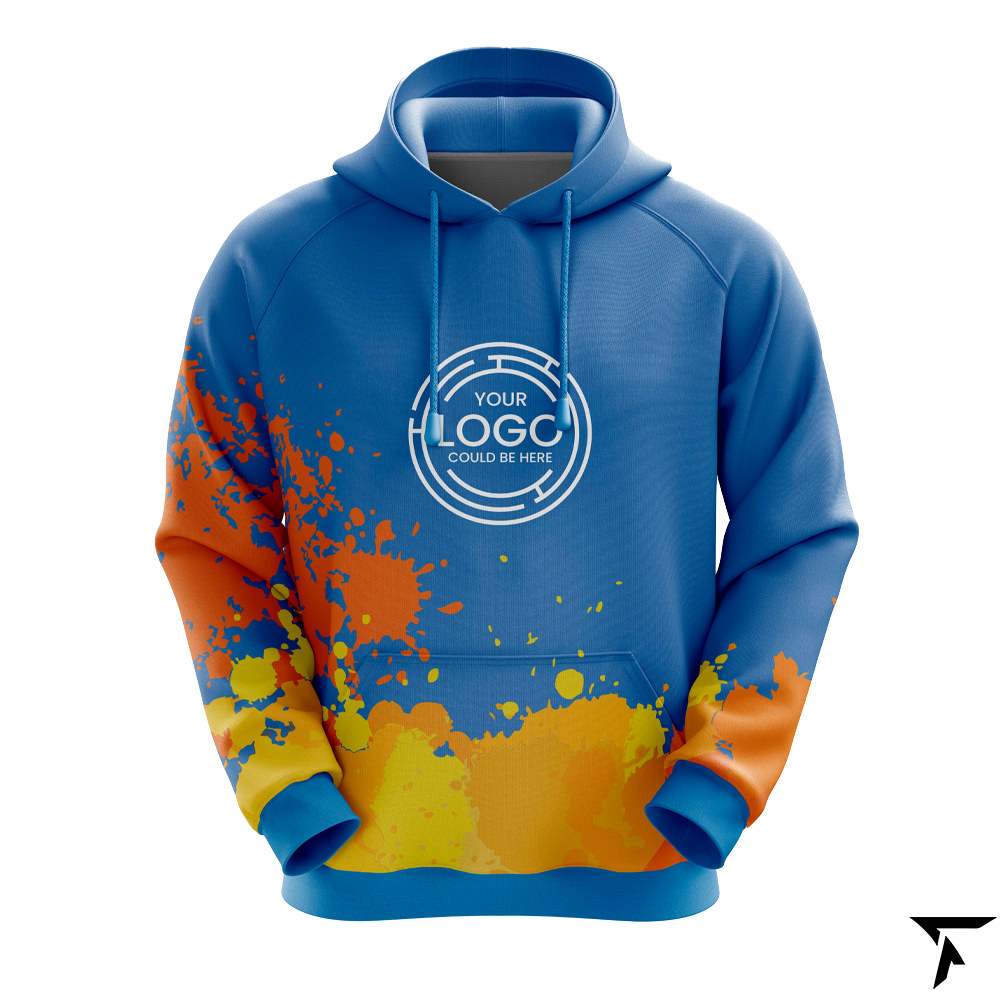 Sublimation Hoodie Blue