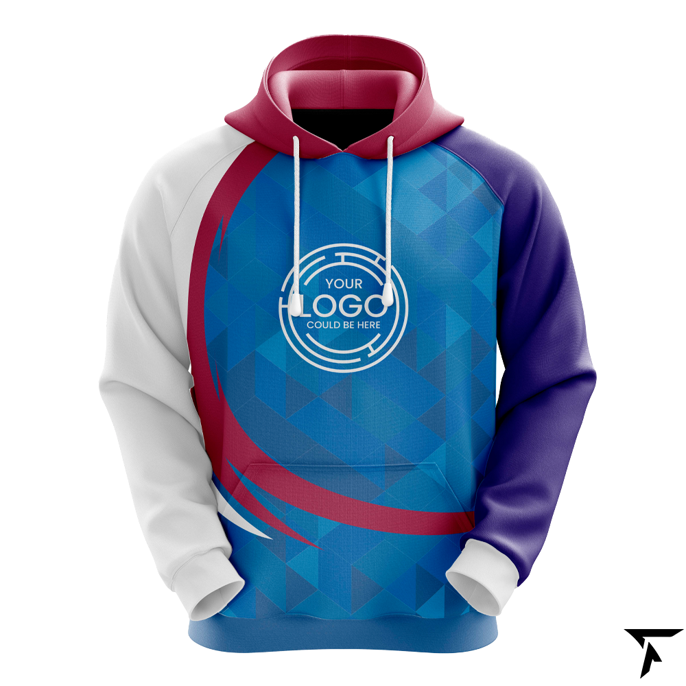 Sublimation Hoodie Blue