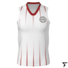 Women's Basketball Jersey - White and Red