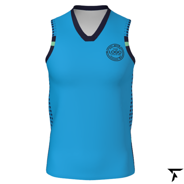 Women's Basketball Jersey - Blue and Black