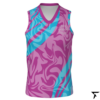 Women's Basketball Jersey - Purple and Blue